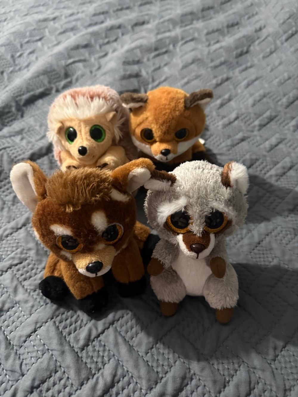 Ty Small Plush Pets - Brown, Tan, Gray & White